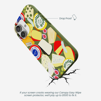 Forest Floor Cheese Spread iPhone 17 Case
