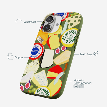 Forest Floor Cheese Spread iPhone 17 Case