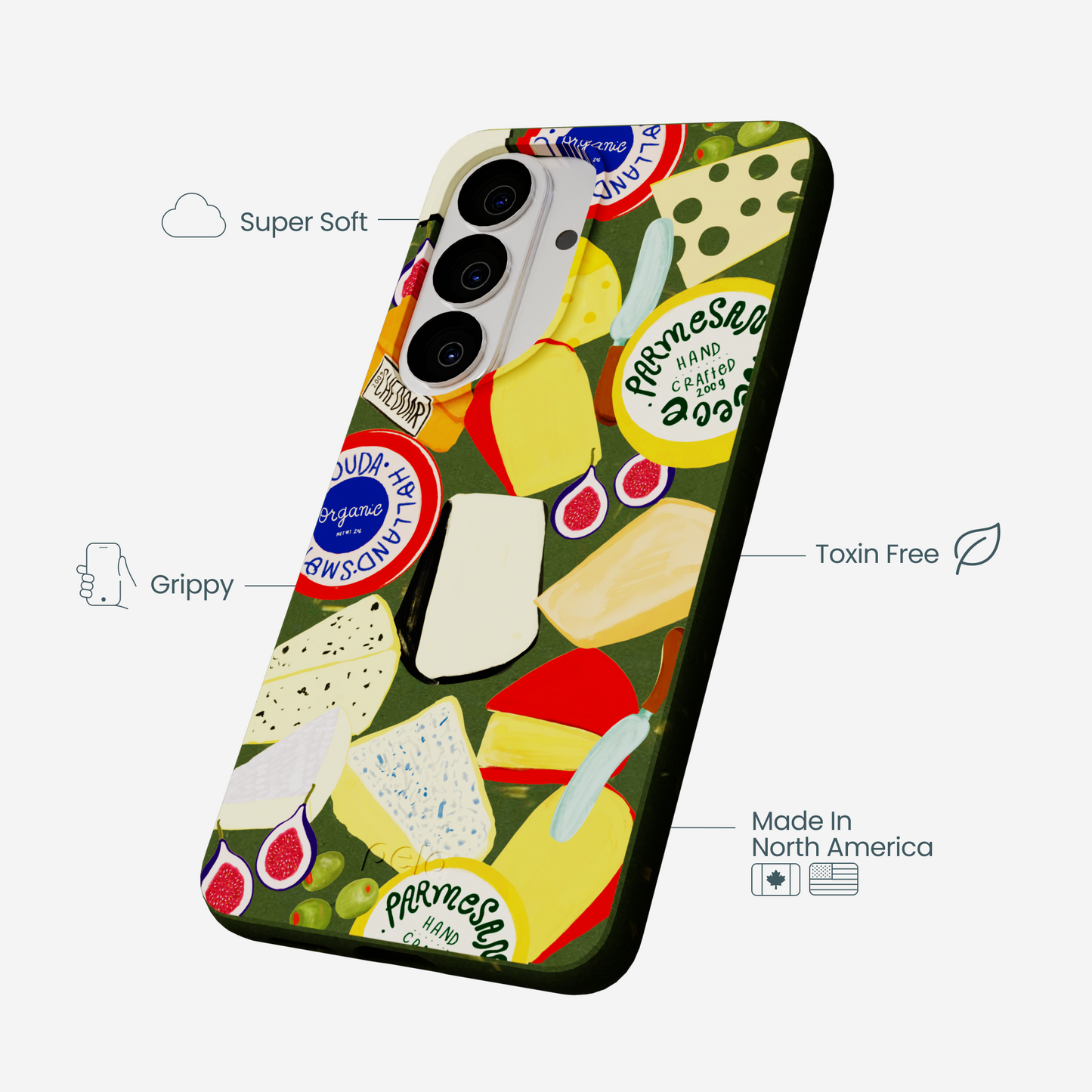 Forest Floor Cheese Spread Samsung Galaxy S26 Case