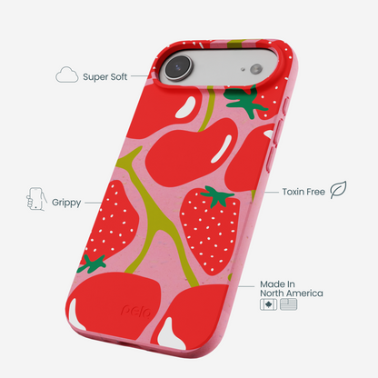 Bubblegum Pink Cherry Berry iPhone Air Case