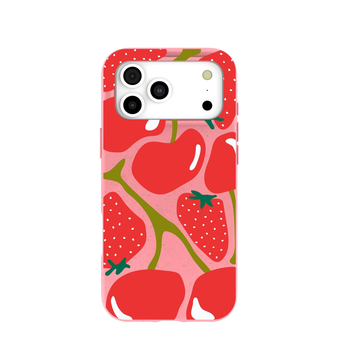 Bubblegum Pink Cherry Berry iPhone 17 Pro Max Case