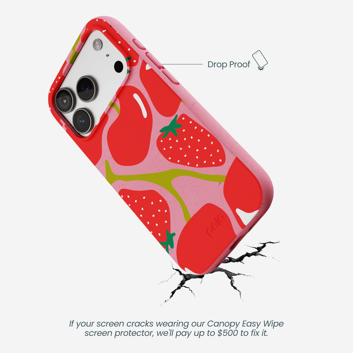 Bubblegum Pink Cherry Berry iPhone 17 Pro Case
