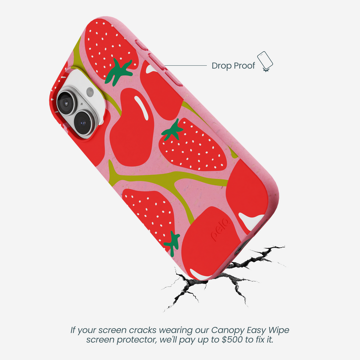 Bubblegum Pink Cherry Berry iPhone 17 Case