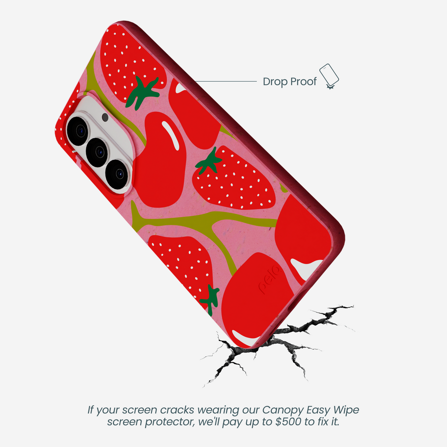 Bubblegum Pink Cherry Berry Samsung Galaxy S26 Case