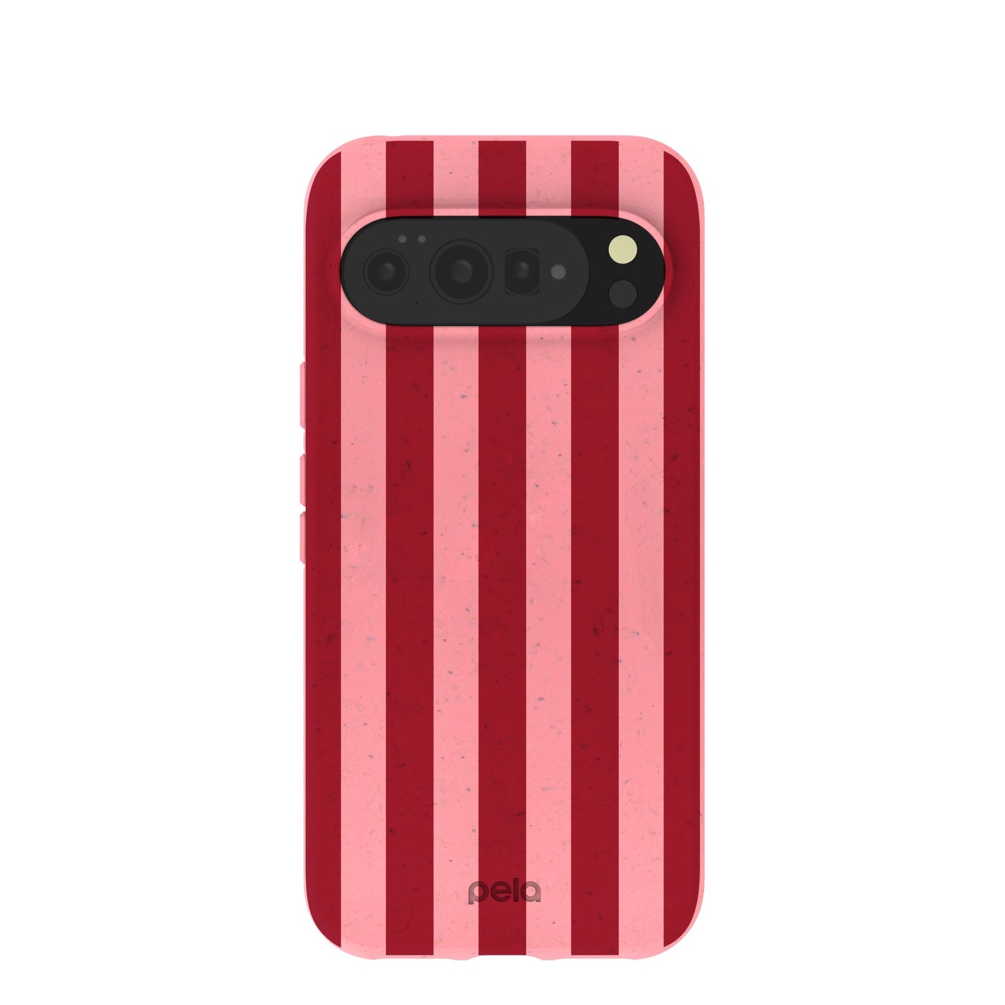 Bubblegum Pink Cherry Stripes Google Pixel 10 Pro XL Case