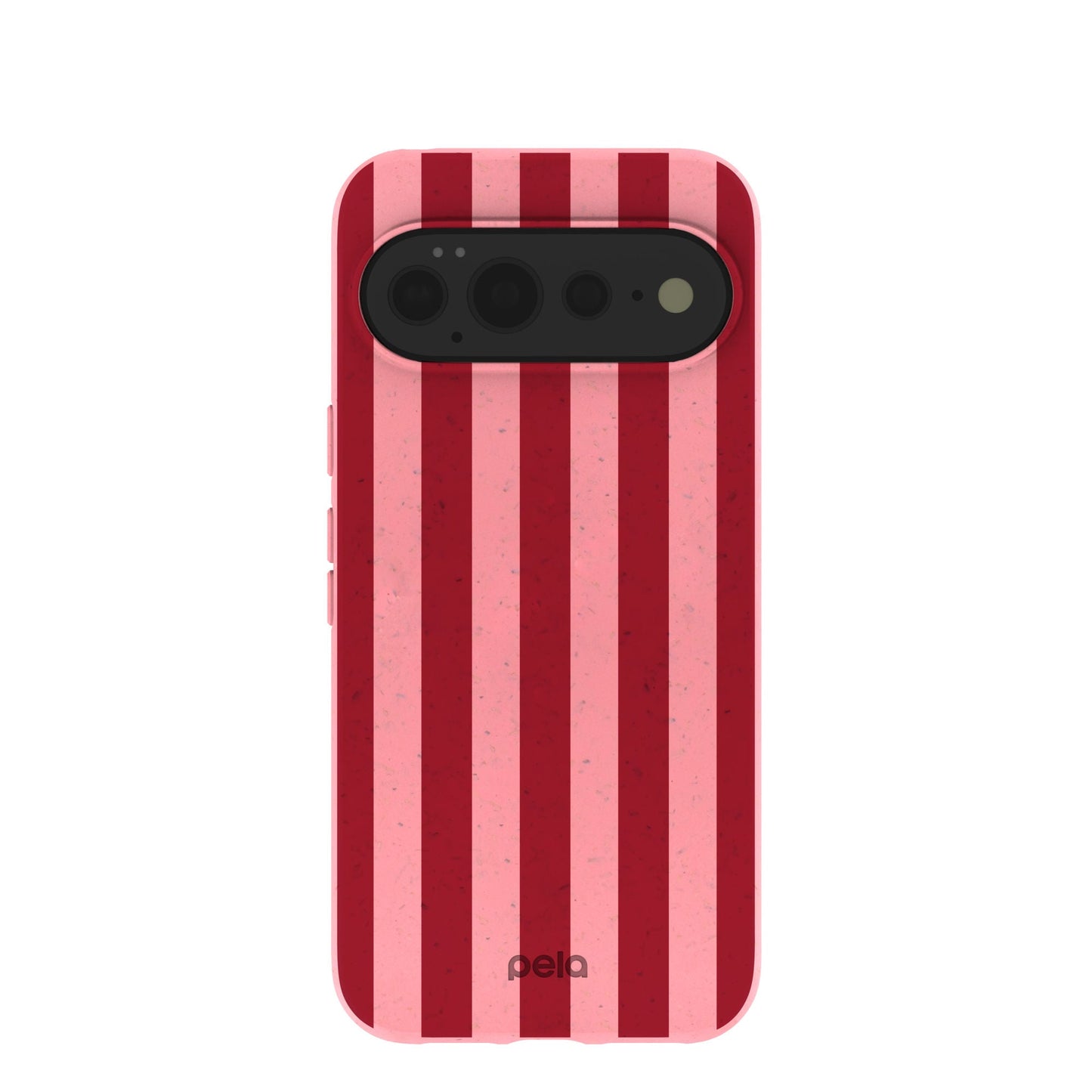 Bubblegum Pink Cherry Stripes Google Pixel 11 Pro XL Case
