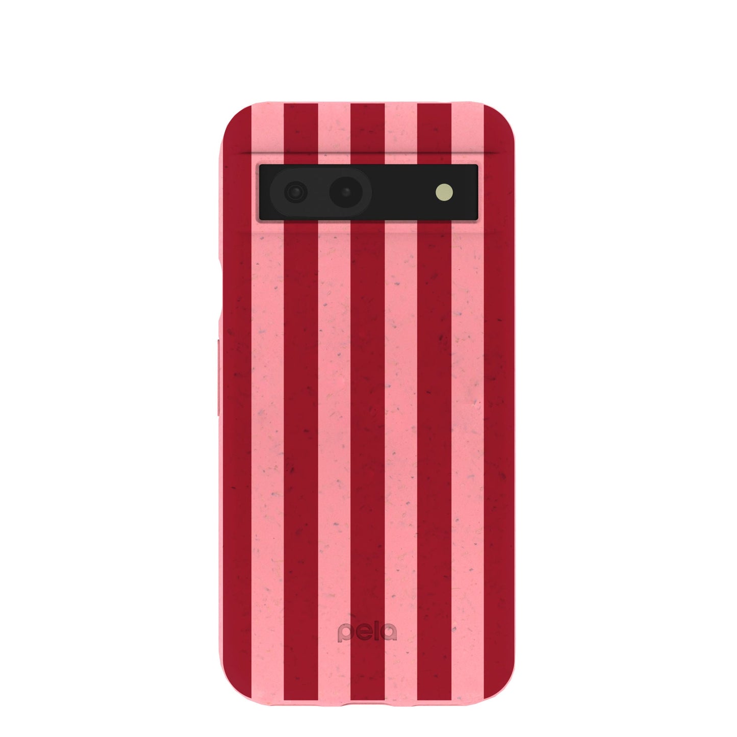 Bubblegum Pink Cherry Stripes Google Pixel 8a Case
