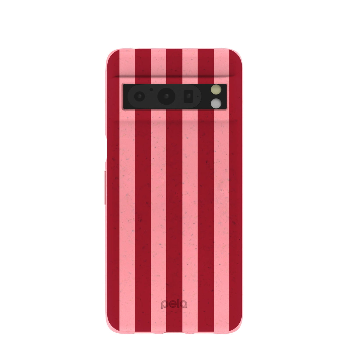 Bubblegum Pink Cherry Stripes Google Pixel 8 Pro Case