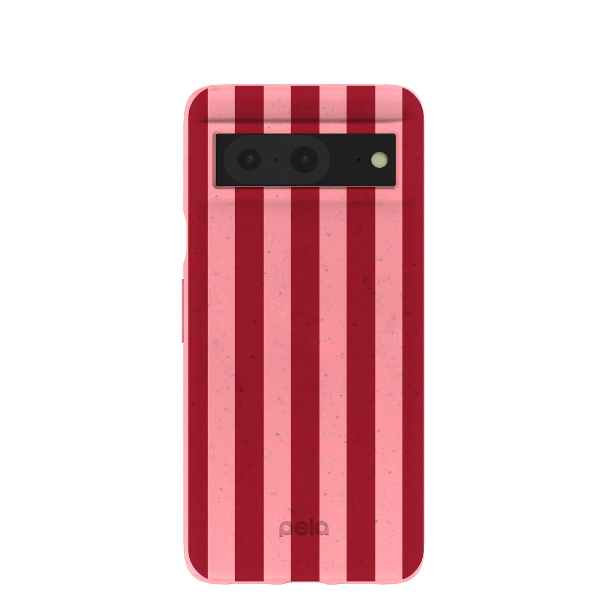 Bubblegum Pink Cherry Stripes Google Pixel 8 Case