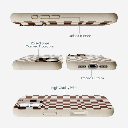 London Fog Chestnut Checkers iPhone 17 Case