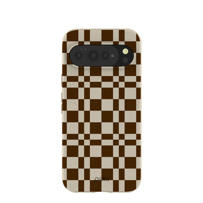 London Fog Chestnut Checkers Google Pixel 10 Pro XL Case