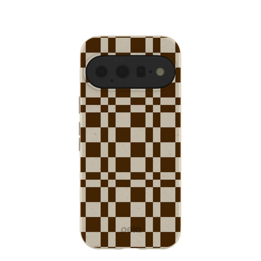 London Fog Chestnut Checkers Google Pixel 11 Case