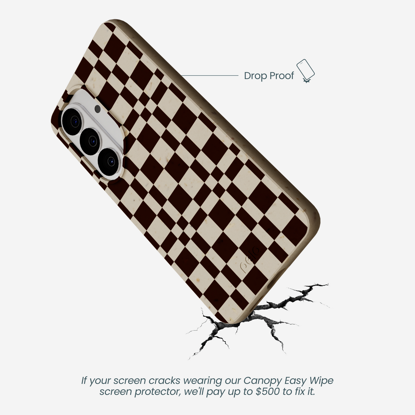 London Fog Chestnut Checkers Samsung Galaxy S26 Case