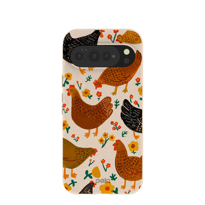 Seashell Chicken Garden Google Pixel 10 Pro XL Case
