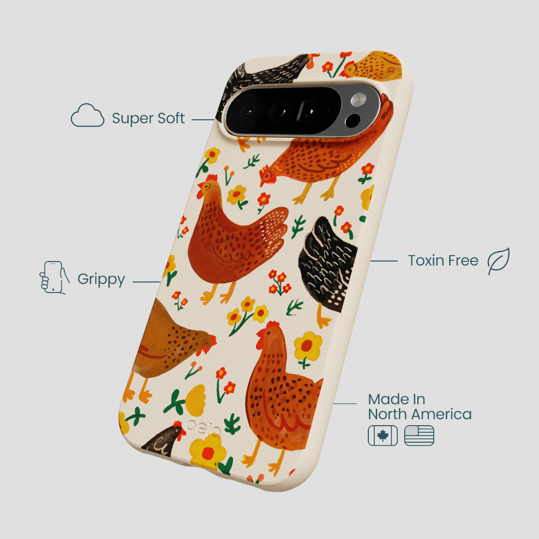 Seashell Chicken Garden Google Pixel 10 Pro XL Case