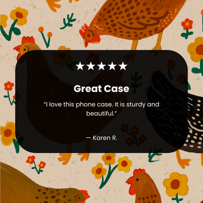 Seashell Chicken Garden Google Pixel 10a Case
