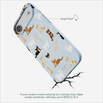 Powder Blue Chihuahua Charms iPhone Air Case