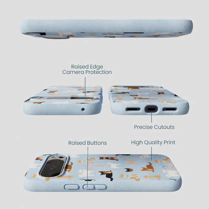 Powder Blue Chihuahua Charms Google Pixel 10 Pro XL Case