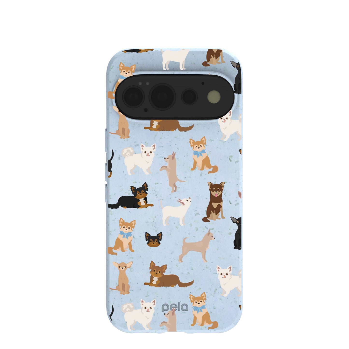 Powder Blue Chihuahua Charms Google Pixel 11 Pro Case
