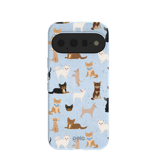 Powder Blue Chihuahua Charms Google Pixel 11 Case