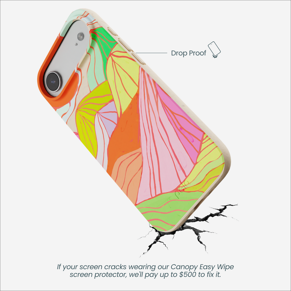 Seashell Chromatic Peaks iPhone Air Case