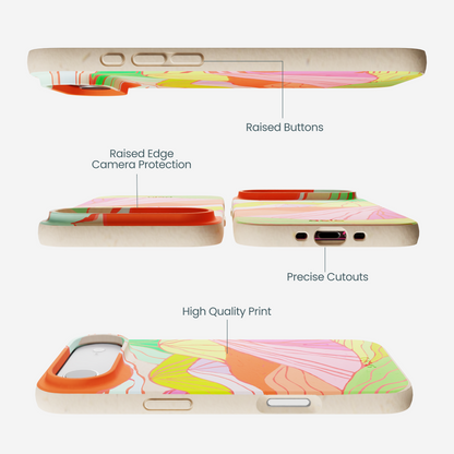Seashell Chromatic Peaks iPhone Air Case