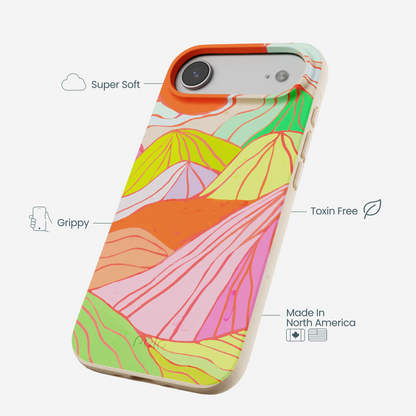Seashell Chromatic Peaks iPhone Air Case