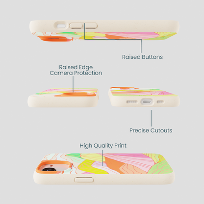 Seashell Chromatic Peaks iPhone 16e/17e Case