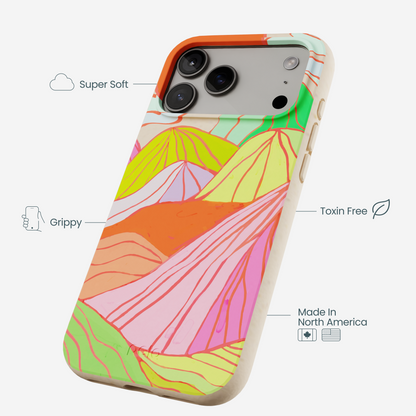 Seashell Chromatic Peaks iPhone 17 Pro Max Case