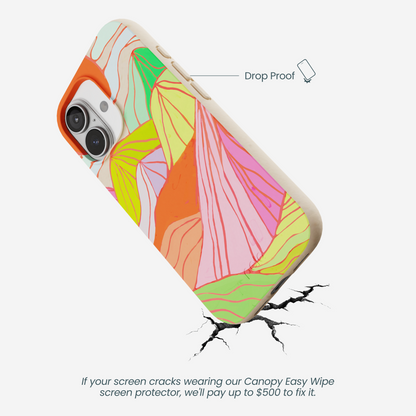 Seashell Chromatic Peaks iPhone 17 Case