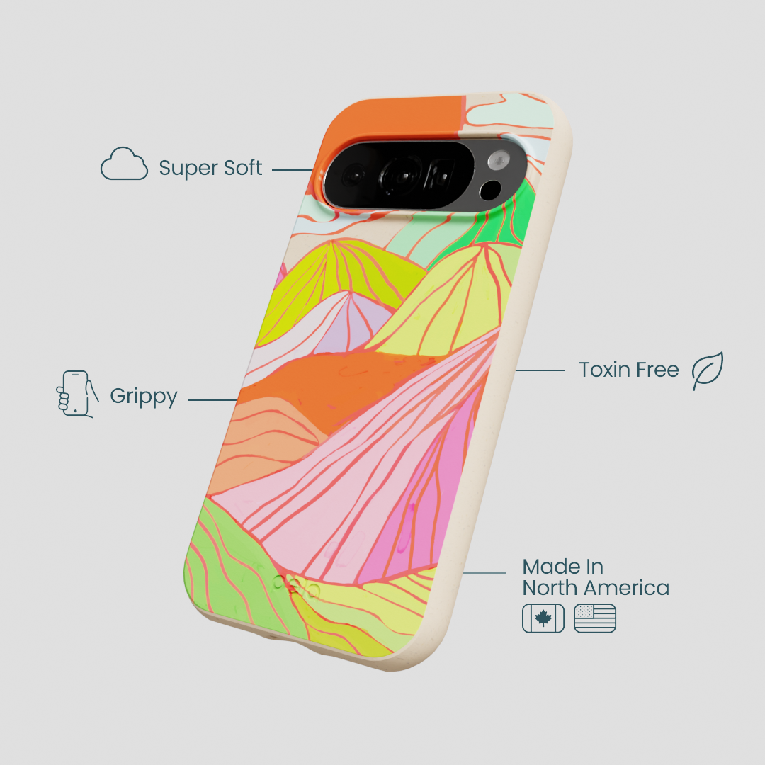 Seashell Chromatic Peaks Google Pixel 10/10 Pro Case