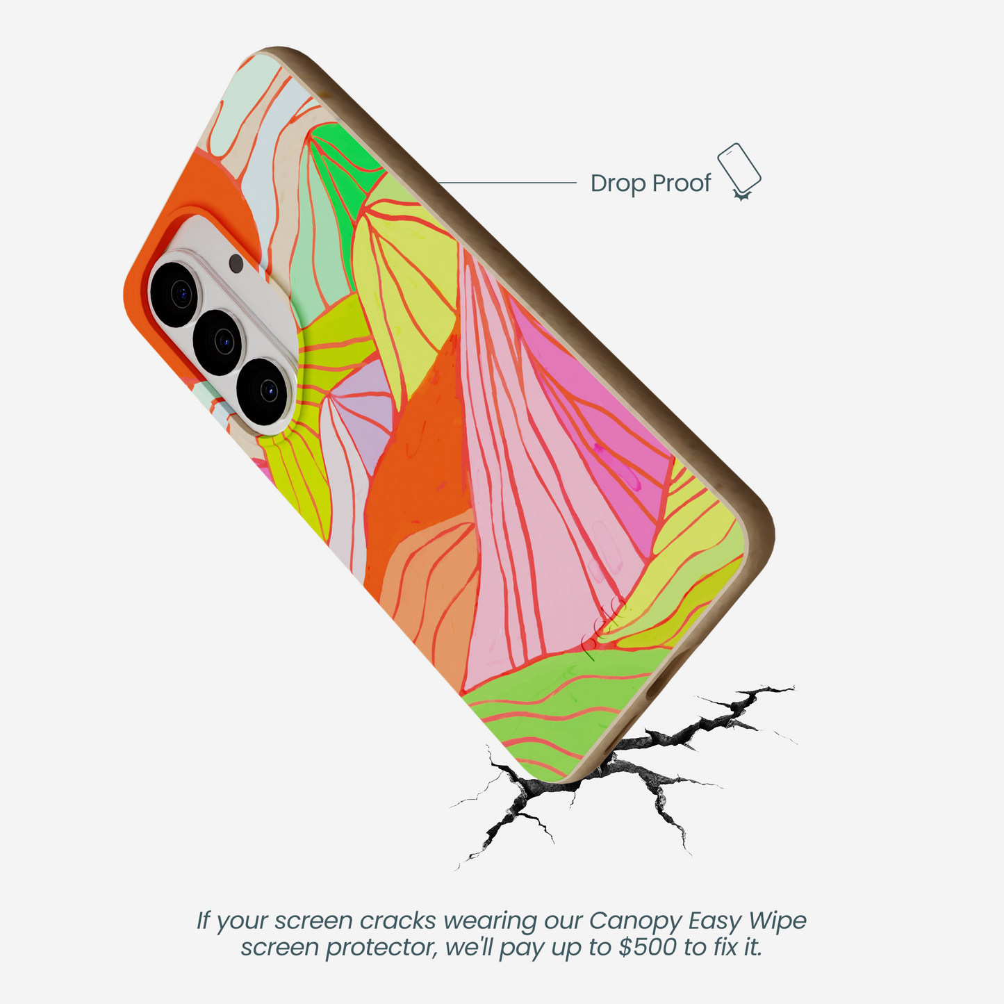 Seashell Chromatic Peaks Samsung Galaxy S26 Case