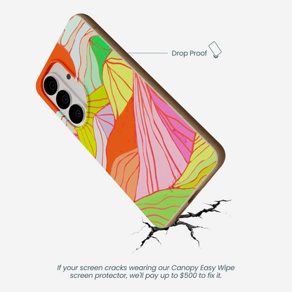 Seashell Chromatic Peaks Samsung Galaxy S26 Case