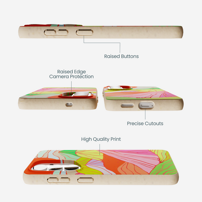 Seashell Chromatic Peaks Samsung Galaxy S26 Case
