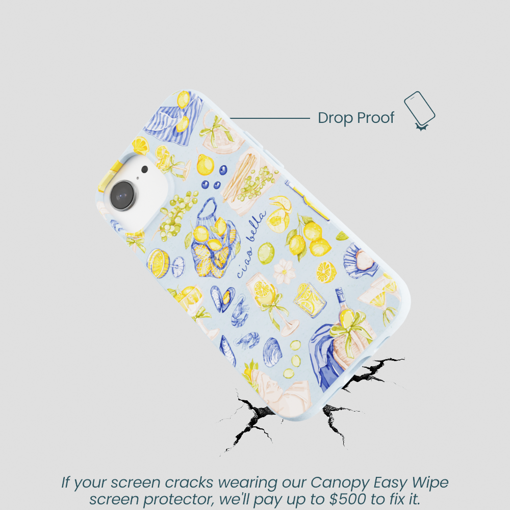 Powder Blue Ciao Bella iPhone 16e/17e Case