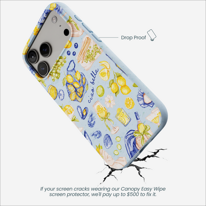 Powder Blue Ciao Bella iPhone 17 Pro Max Case