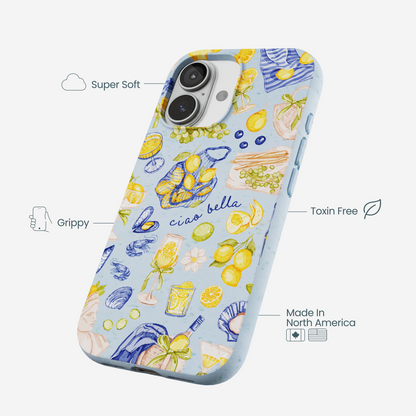 Powder Blue Ciao Bella iPhone 17 Case