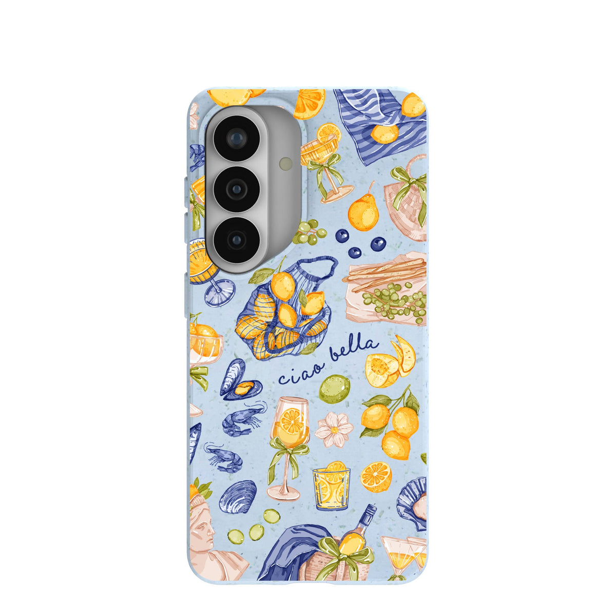 Powder Blue Ciao Bella Samsung Galaxy S26 Case
