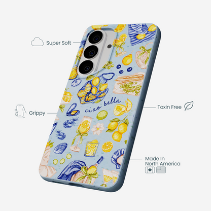 Powder Blue Ciao Bella Samsung Galaxy S26 Case