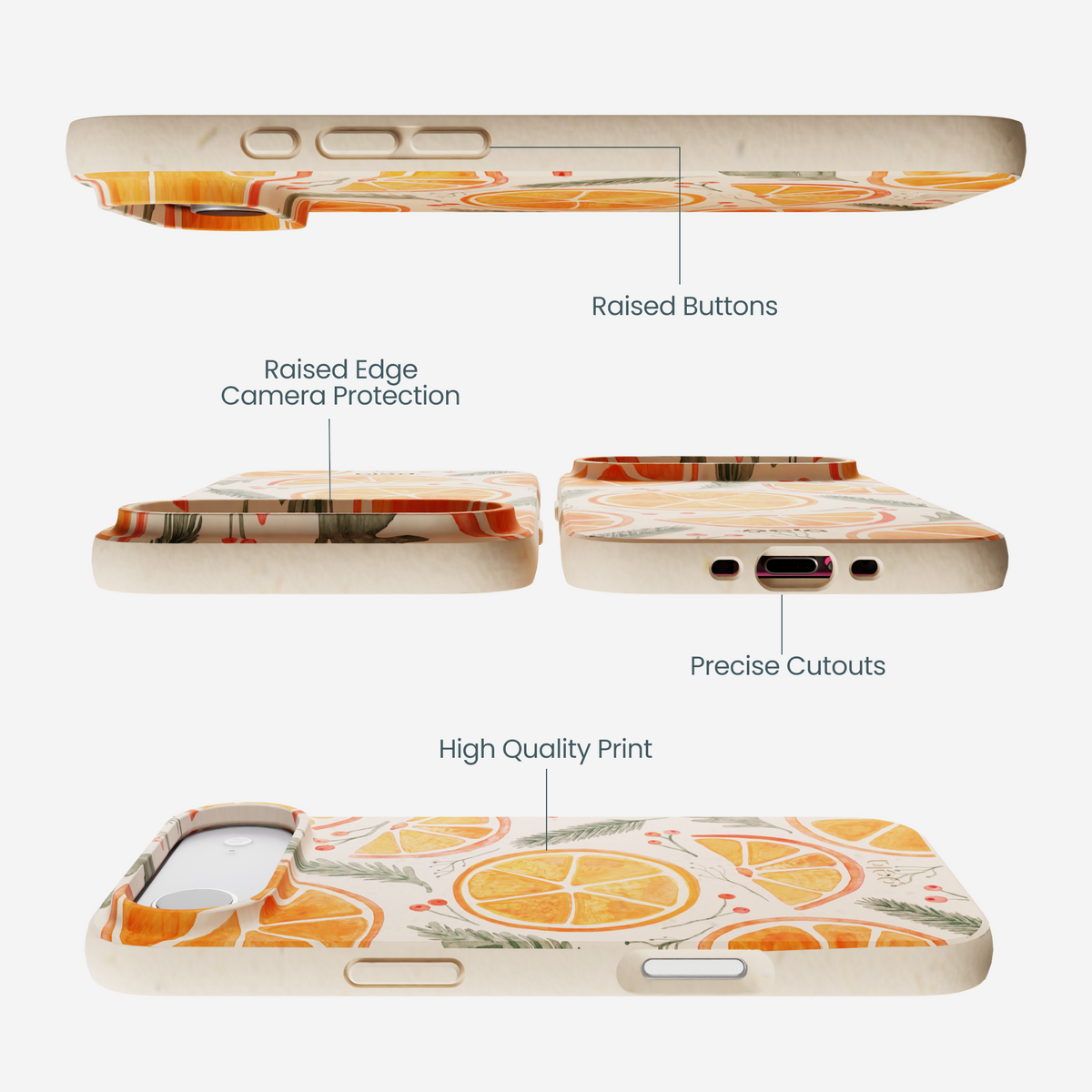 Seashell Citrus Cheer iPhone Air Case