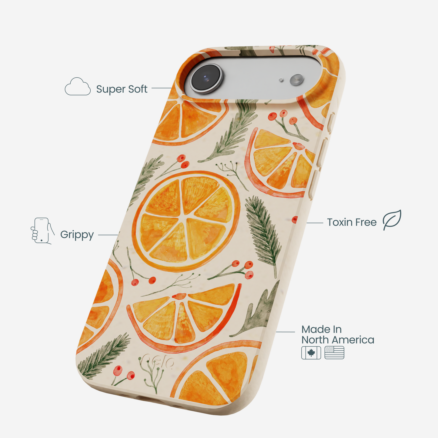 Seashell Citrus Cheer iPhone Air Case