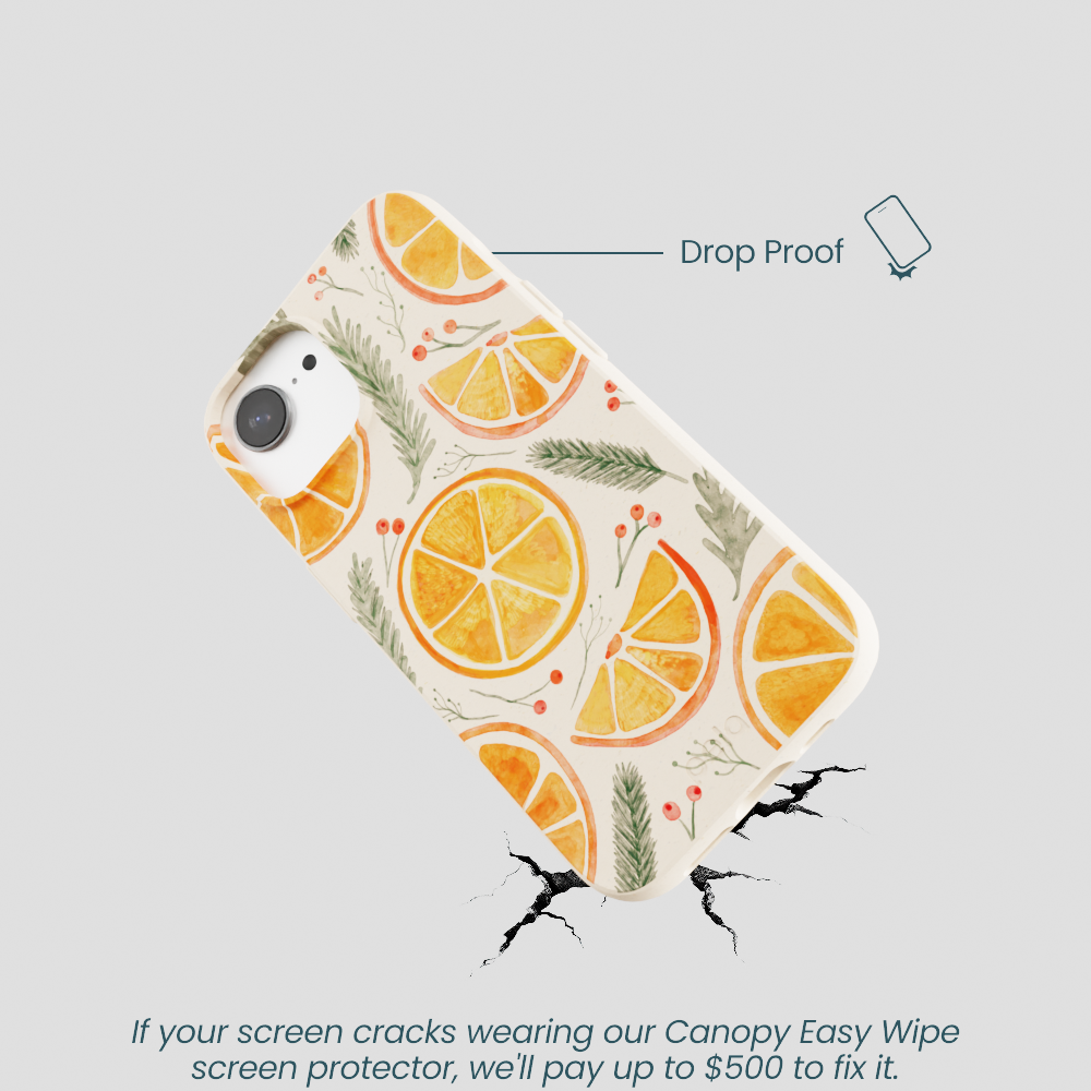 Seashell Citrus Cheer iPhone 16e/17e Case
