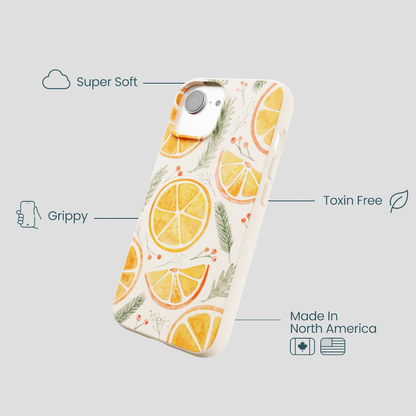 Seashell Citrus Cheer iPhone 16e/17e Case