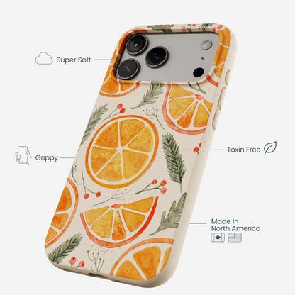 Seashell Citrus Cheer iPhone 17 Pro Max Case