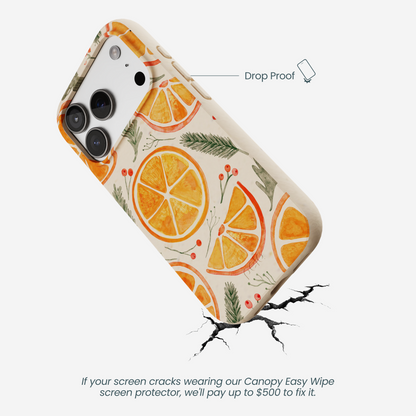 Seashell Citrus Cheer iPhone 17 Pro Case