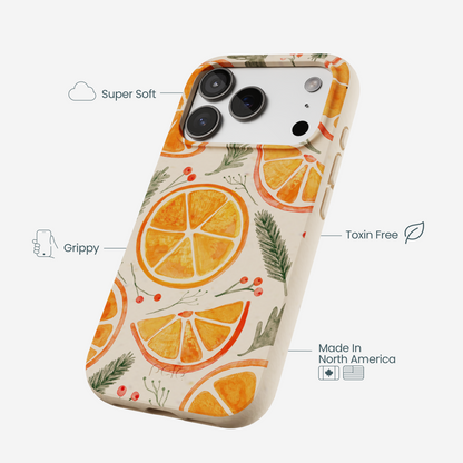 Seashell Citrus Cheer iPhone 17 Pro Case