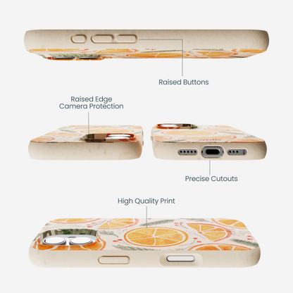 Seashell Citrus Cheer iPhone 17 Case