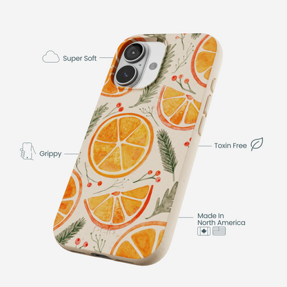 Seashell Citrus Cheer iPhone 17 Case