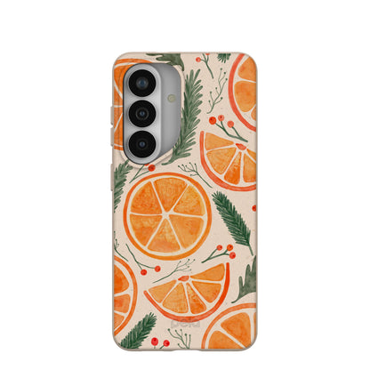 Seashell Citrus Cheer Samsung Galaxy S26 Case