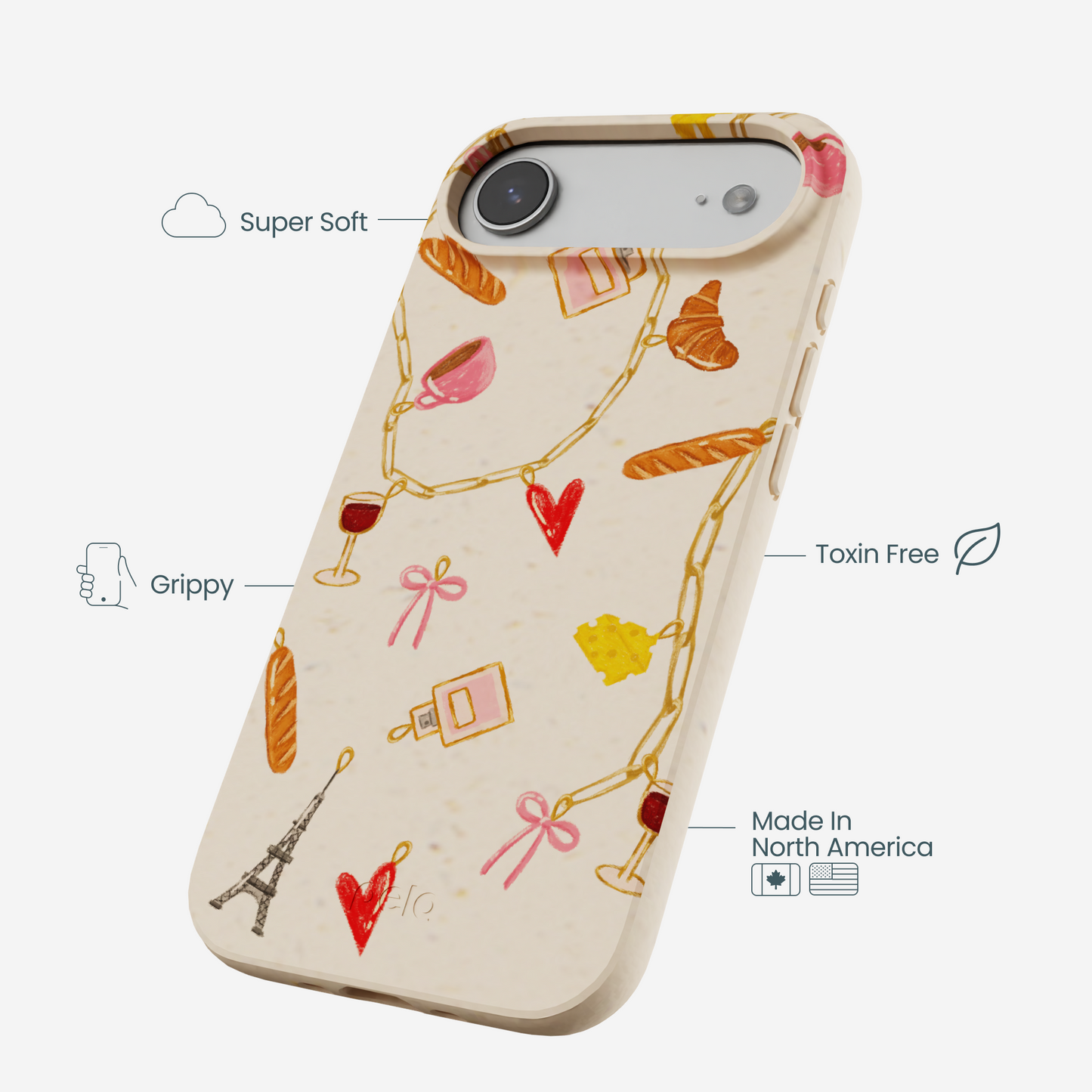 Seashell City of Love iPhone Air Case